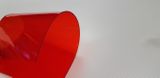 PVC fólie červená transparentní 2,3,4 mm 