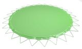kruhová plachta na bazén zelená